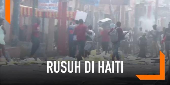 VIDEO: Mencekam, Detik-Detik Aksi Penjarahan di Haiti