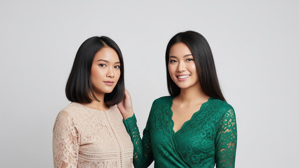 9 Model Dress Brokat Panjang Non Hijab Terbaik: Tampil Anggun dan Modern