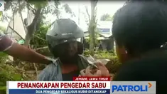 Polisi yang menghentikan motor pelaku lalu melakukan penggeledahan. Hasilnya, satu paket sabu-sabu siap pakai ditemukan.