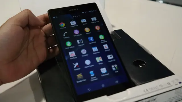 Unboxing Xperia T2 Ultra Dual