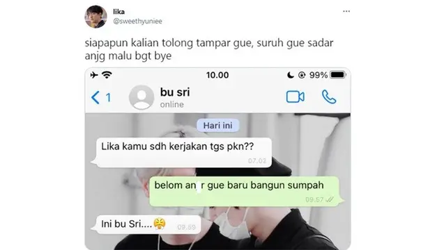 10 Momen Netizen Salah Kirim Chat Ini Bikin Geleng Kepala