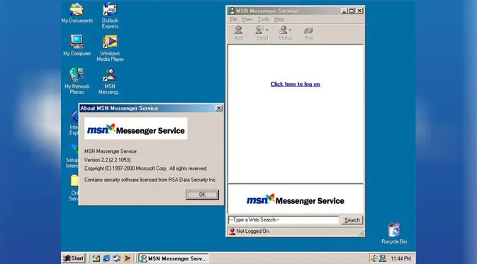 MSN Messenger. (Doc: The Verge)