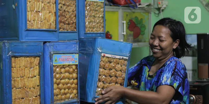 Menjelang Lebaran, Penjual Kue Kering Makin Cuan