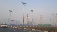 Kabut Asap Ganggu Penerbangan di Banjarbaru, Jarak Pandang 200 Meter