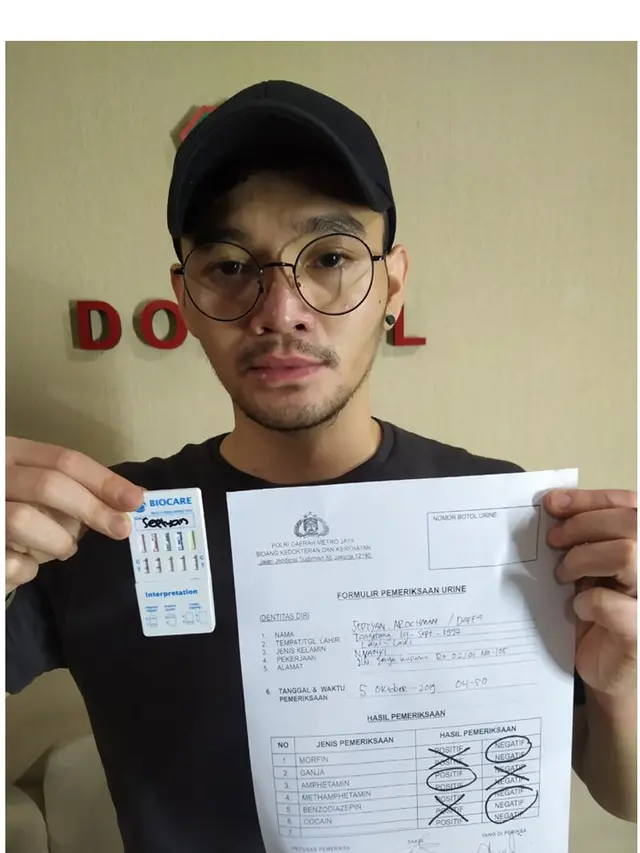 Daffa ditangkap terkait narkoba
