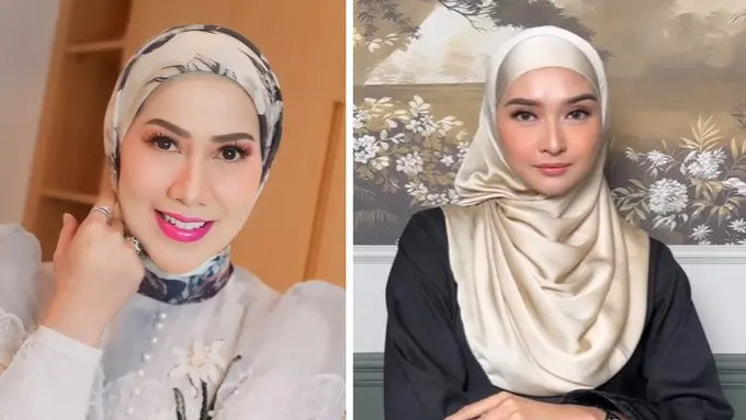 Alumni Puteri Indonesia berhijab (Instagram/vennamelindareall/kevinlln)