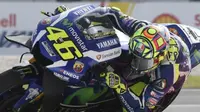 Start Kedua, Valentino Rossi Pede Hadapi Balapan MotoGP Malaysia