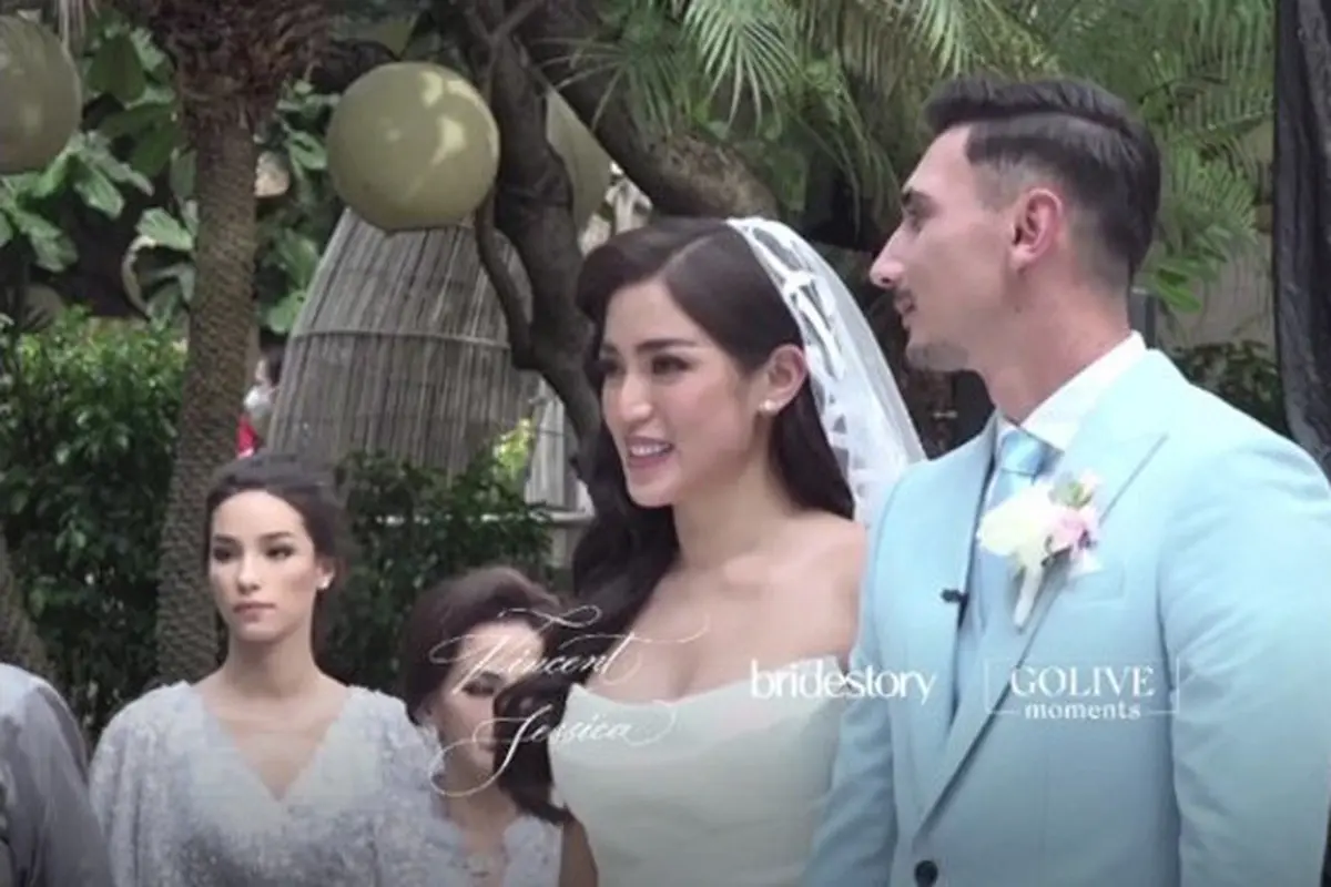 [Fimela] Jessica Iskandar dan Vincent Verhaag