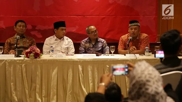 BNPT menggelar acara pertemuan antara para mantan teroris dengan korban teror.