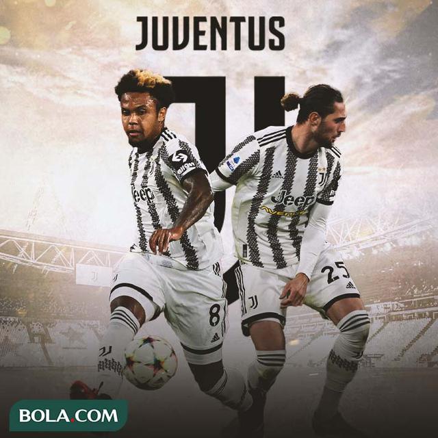 Juventus - Weston McKennie dan Adrien Rabiot