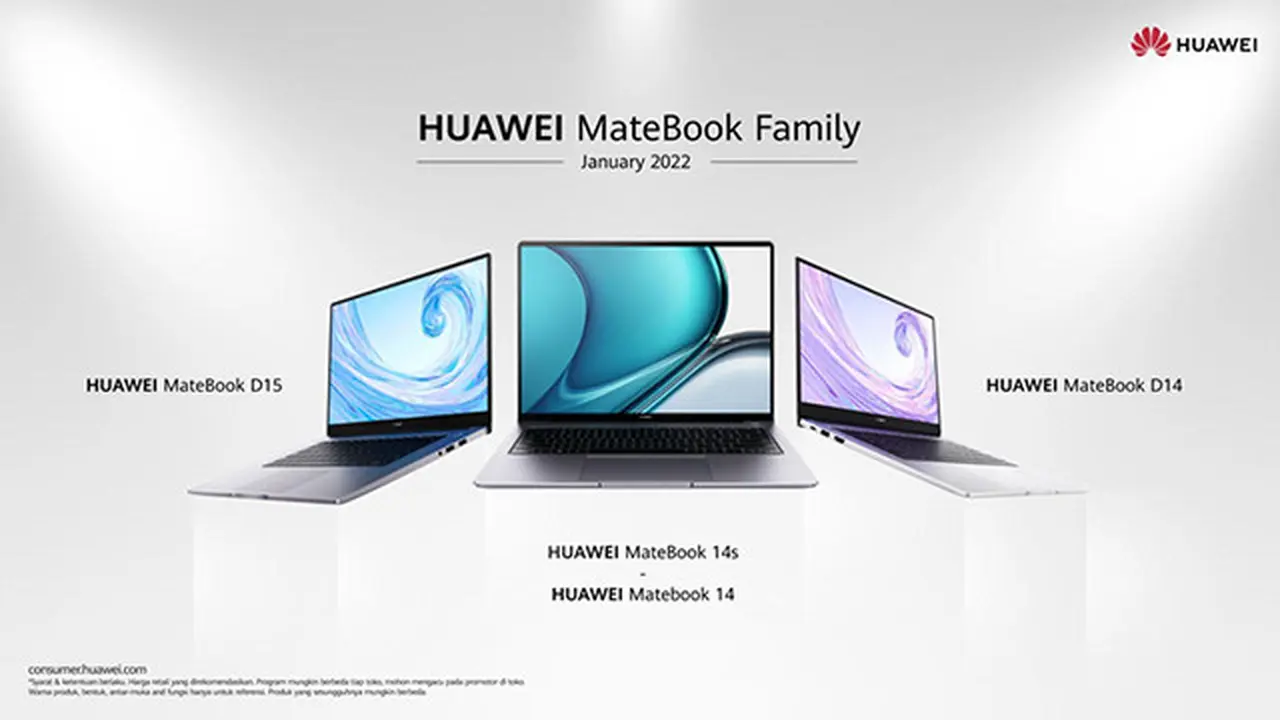 Huawei Hadirkan MateBook D15 i5 dan Sederet Penawaran Menarik untuk Seri MateBook
