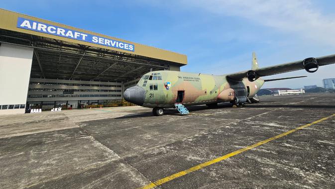Upgrade Besar, Sembilan Pesawat Hercules TNI AU Masuk Hanggar
