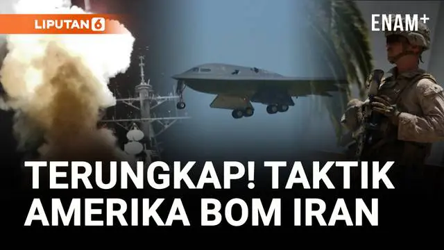 VIDEO: Ini Taktik Bomber Siluman Amerika Bombardir Iran