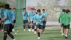 Pemain Ansan Greeners FC, Asnawi Mangkualam mengikuti latihan bersama Timnas Indonesia di lapangan sepak bola JA Centre of Excellence & Shooting Club, Dubai. (Foto: Dokumentasi PSSI)