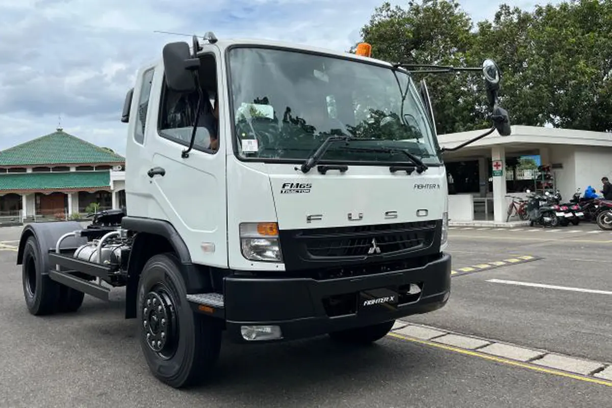 Melihat Langsung Produksi Ribuan Truk Mitsubishi Fuso di Pabrik Indonesia (Arief A/Liputan6.com)