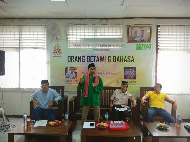 Kala Bahasa Betawi Menggeser Bahasa Sunda Di Perbatasan Jakarta News Liputan6 Com