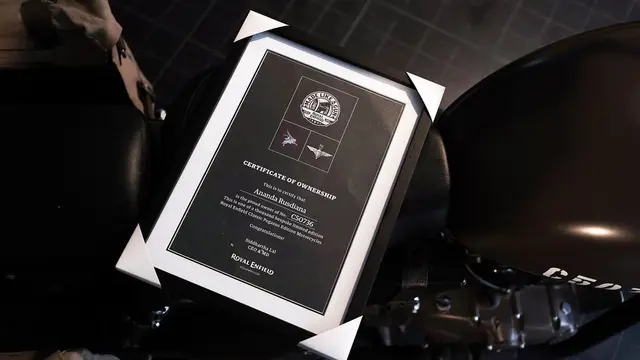 8 Potret Motor Langka Omesh yang Dilelang untuk Bantu Palestina, Laku Rp 300 Juta