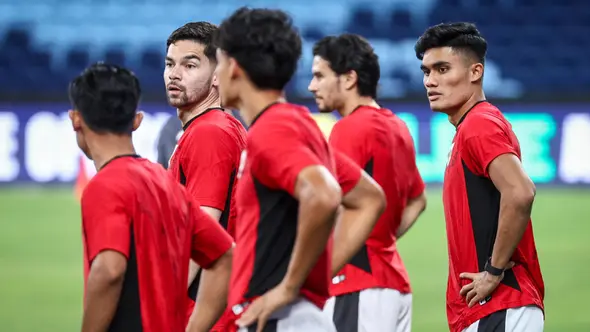 Diketahui, Timnas Indonesia akan melakoni laga tandang melawan Australia pada lanjutan putaran ketiga Kualifikasi Piala Dunia 2026 Zona Asia pada Kamis (20/3/2025). (DAVID GRAY/AFP)