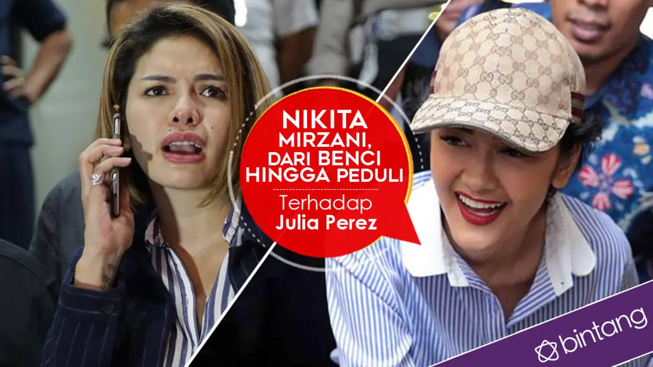 Nikita Mirzani dan Julia Perez