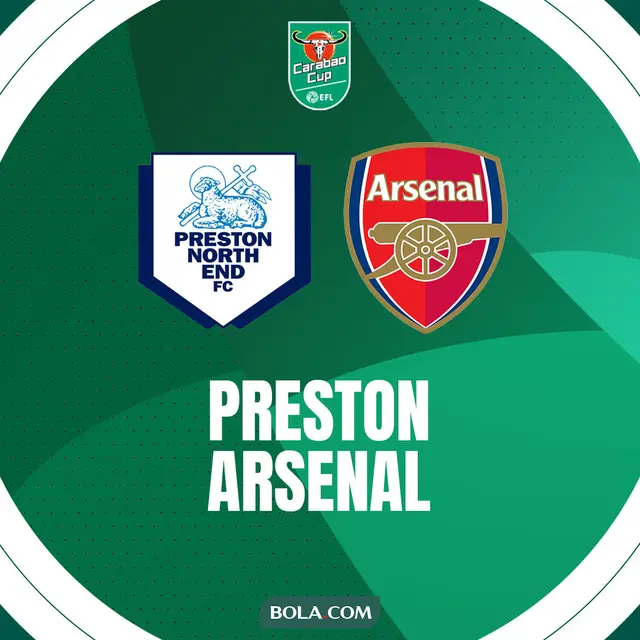 Carabao Cup - Preston Vs Arsenal