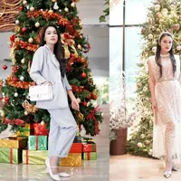 Intip pohon Natal megah Sandra Dewi (@sandradewi88)