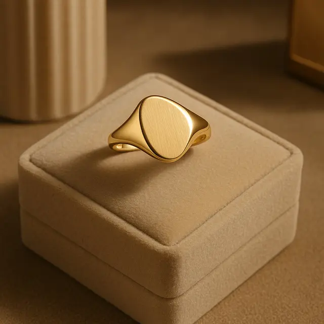 Model Cincin Signet yang Lagi Tren