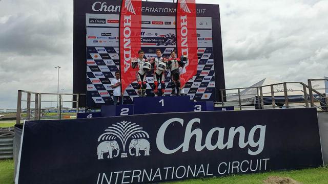 Pembalap binaan AHM Herlian Dandi