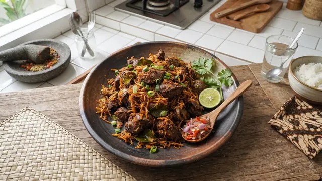 Resep Ati Ampela Goreng Lengkuas