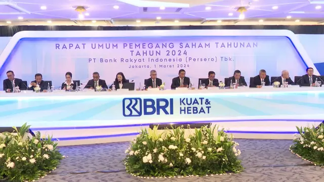 Hasil RUPST BRI 2024, Bagikan Dividen Rp48,10 Triliun hingga Pergantian Komisaris