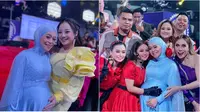 Lesty Kejora Bareng Pengisi Acara IDA 2021. (Sumber: Instagram/findiartika_official/da4_putri03)