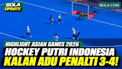 Highlight perjuangan tim hockey putri Indonesia pada laga perebutan peringkat ketujuh Asian Games Aichi-Nagoya 2026. Indonesia bermain imbang 1-1 melawan Chinese Taipei hingga waktu normal, tetapi kalah dalam adu penalti shoot-out dengan skor 3-4 dan...