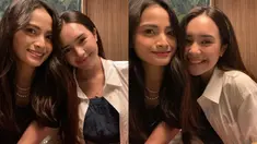 Acha Septriasa dan Beby Tsabina adalah aktris yang terpaut usia relatif cukup jauh. Namun keduanya ternyata cukup kompak. (Foto: Instagram/@septriasaacha)