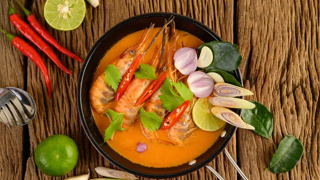 udang kuah santan