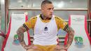 <p>Pemain Bhayangkara FC, Radja Nainggolan duduk di bangku cadangan pada laga lanjutan BRI Liga 1 2023/2024 antara Bhayangkara FC melawan Persita Tangerang di Stadion Patriot Candrabhaga, Bekasi, Minggu (17/12/2023). (Bola.com/Bagaskara Lazuardi)</p>