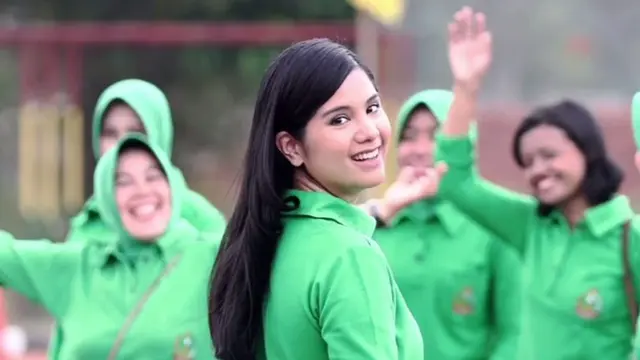 10 Potret Annisa Pohan saat Jadi Ibu Persit, Setia Dampingi AHY