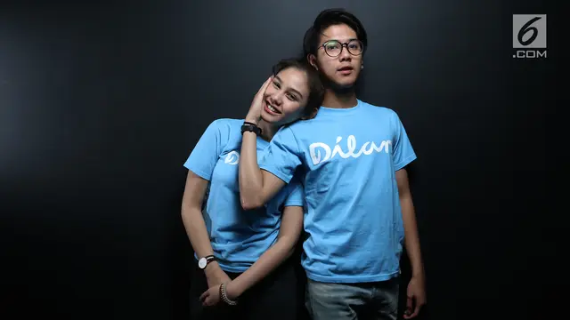 Pemain film Dilan 1990, Vanessa Prescilla dan Iqbaal Dhiafakhri Ramadhan