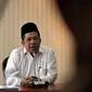 Wakil Ketua DPR dari PKS Fahri Hamzah memberikan keterangan pers terkait pemecatan dirinya dari keanggotaan PKS di Gedung Nusantara III DPR Kompleks Parlemen, Jakarta, Senin (4/3). (Liputan6.com/Johan Tallo)