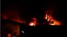 Gudang pabrik plastik di Jakarta Utara ludes terbakar, hingga aneka miniatur dari limbah kaleng.