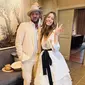Jessica Biel kembali mengenakan gaun karya desainer dari gaun pengantinnya saat menikah ketika momen vow renewal atau pembaruan sumpah nikahnya. (dok. Instagram/jessicabiel)
