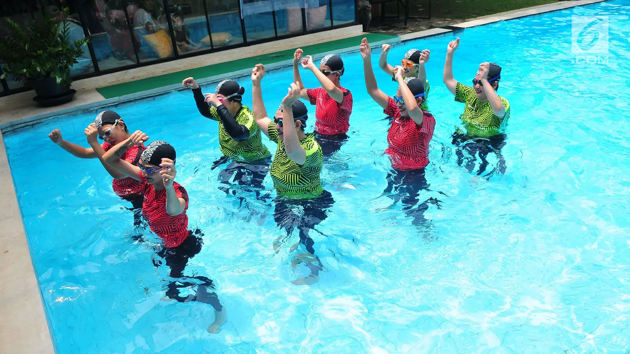 Meriahkan Aquathon Dunia ke-5 Lewat Pengenalan Akuarobik