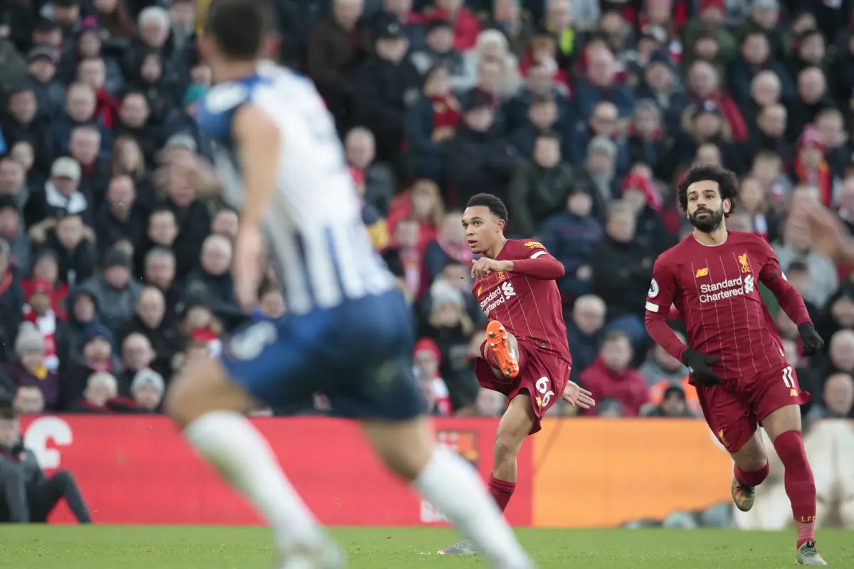 Virgil van Dijk Borong 2 Gol, Liverpool Taklukkan Brighton