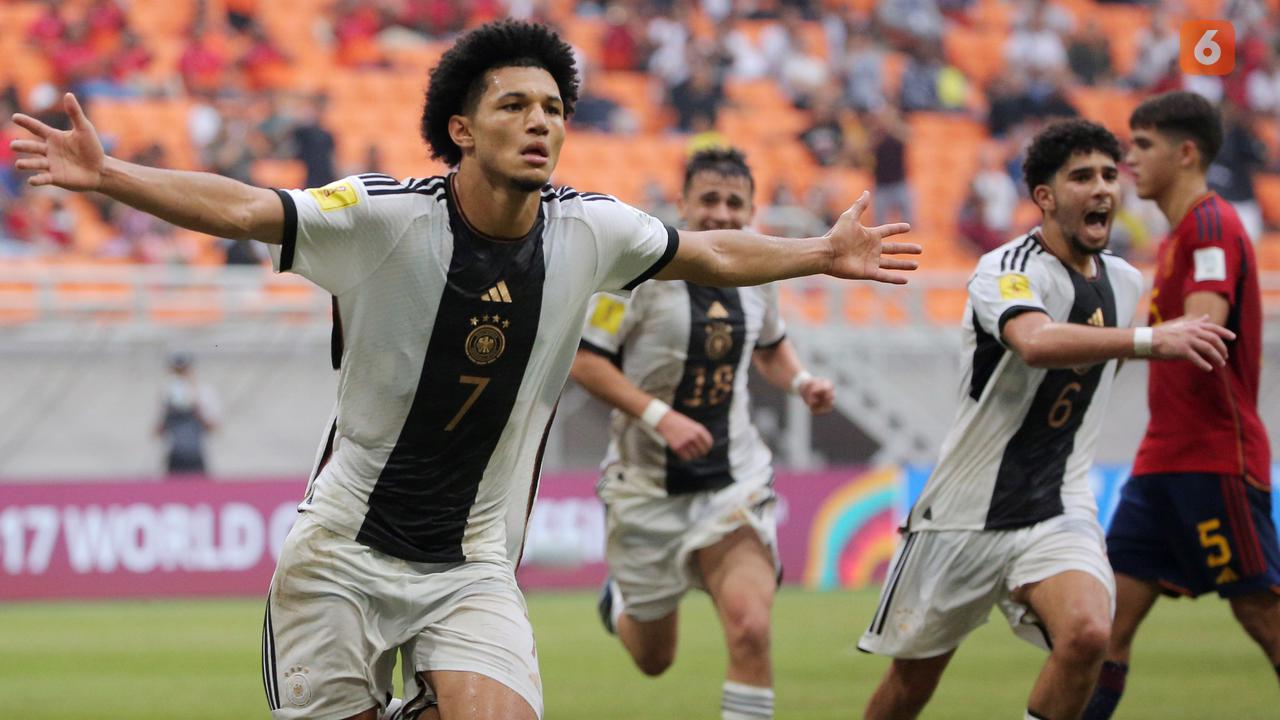Timnas Spanyol U-17 vs Timnas Jerman U-17 Perempat Final Piala Dunia U-17 2023