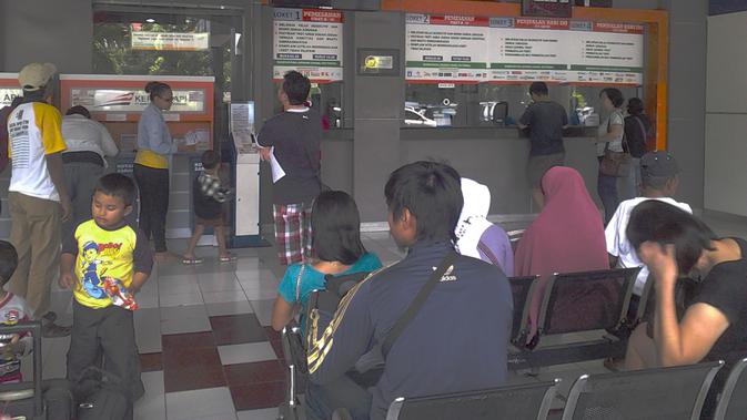 sepeda motor saat lebaran