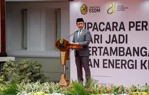 Hari Jadi Pertambangan ke-81, Bahlil Minta Birokrasi Jangan Cuma Bikin Konsep