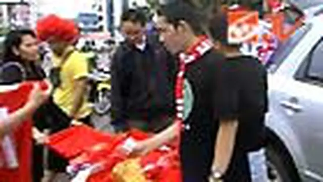 Penjualan Kaos Timnas Mulai Lesu