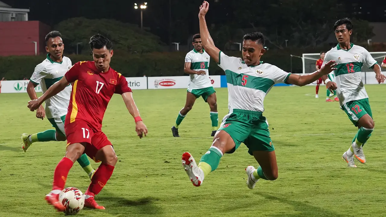 Foto: Rapor Para Pemain Timnas Indonesia saat Ditahan Imbang Singapura 1-1 di Leg Pertama Semifinal Piala AFF 2020