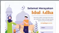 Kartu Ucapan Idul Adha, Ini Referensinya