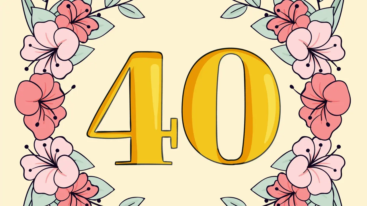 Ilustrasi usia 40 tahun