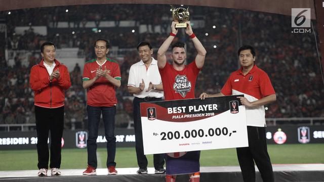 Gasak Bali United, Persija Jakarta Juara Piala Presiden 2018