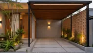 8 Model Carport Bergaya Japandi Modern, Konsep Simpel yang Bikin Halaman Makin Estetik